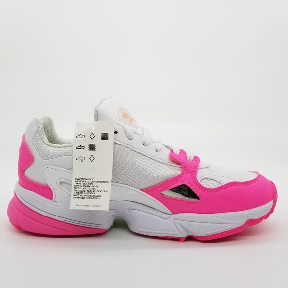 NEW Adidas Falcon Dad Sneakers Shock Pink Sz 8.5 - Picture 5 of 8